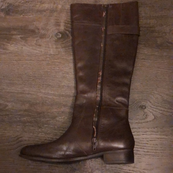 Nine West Vintage America Women's Vasookie Riding Boot Brown Size 8M - Picture 13 of 16